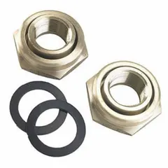 This union set features a 3/4 in FNPT connection, bronze body, and EPDM gasket. It is used to connect and disconnect piping sections in industrial systems, providing a leak-proof seal for water and steam applications. Includes gasket.