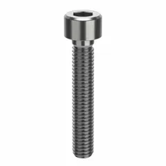 Metric standard socket head cap screw with M6x1.00 thread, 35 mm length, and 5 mm drive size. Made from 316 stainless steel (H5) with plain finish and right-hand thread. Used for fastening components in machinery, equipment, and structural assemblies requiring corrosion resistance.