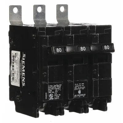 SIEMENS B380H B Series Bolt-On Miniature Circuit Breaker - B Series, Bolt-On Siemens Miniature Circuit Breakers