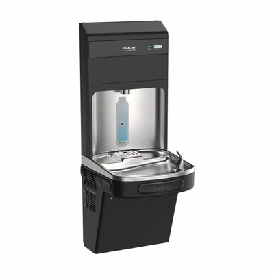 ELKAY LZS8WSBPRO-FLP4 On-Wall Single Drinking Fountain with Bottle Filler - On-Wall Single Drinking Fountains with Bottle Fillers