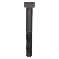 Square-head T-bolt designed for clamping workpieces and fixtures in industrial machining and assembly operations. Fits 3/4 inch T-slots, providing secure positioning on machine tables, welding benches, and modular fixturing systems. Thread size 3/4"-10, shank length 3 inches
