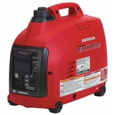 HONDA Portable Generator: Inverter, Gasoline, 900 W Running, 1,000 W Starting - Inverter Generators