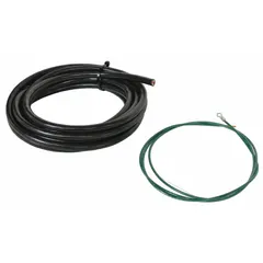 This power cable includes an 18 ft 2-wire battery cable for connecting Fill-Rite FR4400 series pumps and the FR4210HB model to a power source. It is used in fuel transfer and fluid handling applications where reliable electrical connectivity is required.