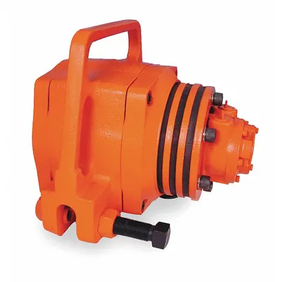 VIBCO Hydraulic Vibrator: Bolt-On, 1,300 lbf, 5,000 vpm, 3/4"-16 SAE 8 Inlet - Heavy-Duty Hydraulic Vibrators