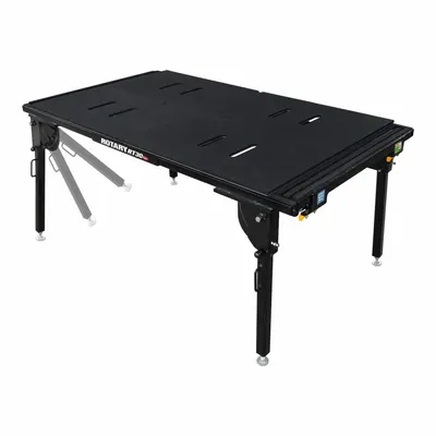 ROTARY LIFT Fixed-Top Manual Lift Table, 3,000 lb Capacity, Model RT30-0000YBK - Fixed-Top Manual Lift Tables