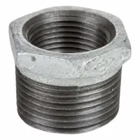 USA INDUSTRIALS Metal Pipe Straight: Straight, 150 psi, 2 in x 1 1/4 in, Malleable Iron (MPN ZUSA-PF-23292)