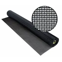 Polyester insect screen for doors and windows. Black color, 17 x 13 mesh count. Roll dimensions: 5 ft wide by 100 ft long. Used for repairing or replacing screens to allow ventilation while excluding insects