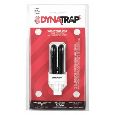 DYNATRAP Replacement Bulb: Repl Bulb, 7 W, 5 1/4 in Overall Ht - Electronic Insect Killer Accessories