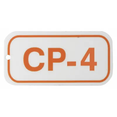 BRADY Lockout Tag: None/ No Header, CP-4, Polystyrene, English, Plastic - Safety