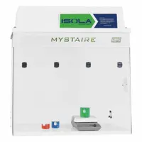 MYSTAIRE Filtered Workstation: Isola® VUE, 48 in Overall Wd, 53 in Overall Ht, 28 in Overall Dp (MPN MY-ISL48)