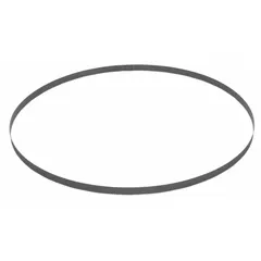 Thin-metal band saw blade for standard-depth saws (32-7/8" to 35-3/8"). 18 TPI configuration for cutting aluminum, soft alloys, steel, and steel alloys. Sold as a 3-pack.