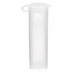 LDPE Sample Vial, 5 mL, 15 mm, Non-Sterile, Round Bottom, Self-Standing, with Closure