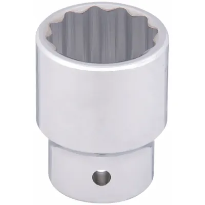 WESTWARD Socket: Metric, 3/4 in Drive Size, 31 mm Socket Size, 12-Point, Std, Chrome - 3/4" Drive Hand Sockets
