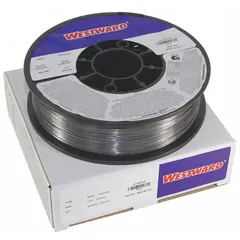 Stainless steel flux-cored welding wire classified as E316LT1-1/4, with a diameter of 0.035 in and supplied on an 11 lb spool. Tensile strength (as welded) is 70 ksi. Used for welding stainless steel components in fabrication, piping, and structural applications.