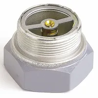 Flow indicator for HVACR systems, providing visual confirmation of refrigerant or liquid flow through a pipeline. Used to monitor system operation and detect blockages in commercial refrigeration equipment