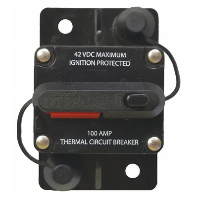 BATTERY DOCTOR 31200 Series Heavy Duty Circuit Breaker - Surface Mount Automotive Circuit Breakers