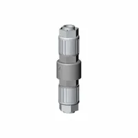 SMC Check Valve: Diaphragm, Inline Valve Body, 1/2 in Pipe Size, PFA, Female, Tube, Tube, Female (MPN LVK40-Z13)