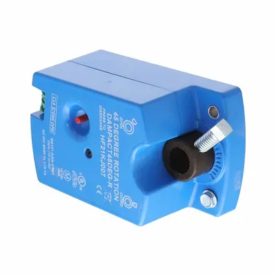 CARRIER Damper Actuator: Dampers, On/Off, Spring Return, 10 lb-in, 24V, Hardwired - Fail-Safe Actuators with Spring Return