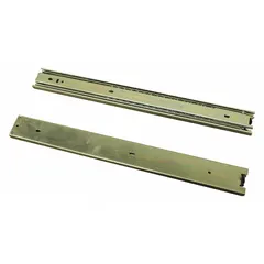 Ball bearing drawer slides for cabinet drawers, providing smooth extension and retraction. Compatible with manufacturer model BSD-331041-01C. Mounting hardware not included.