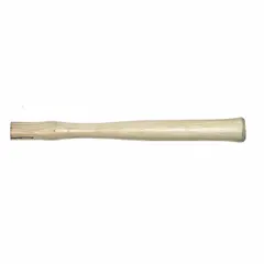 Hammer handle rated for 3.5 lb maximum head weight, with a wax finish. Designed for use with hammers having a 1 1/4 in eye opening length. Suitable for blacksmith and metalworking applications requiring a secure grip and controlled striking.