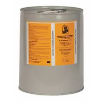 This corrosion inhibitor is a dry lubricant film supplied in a 5-gallon container. Part of the Skilcraft series, it has a maximum operating temperature of 100°F and is rated for short indoor and outdoor life expectancy. Suitable for protecting metal surfaces on tools, machinery, and equipment in maintenance or storage environments