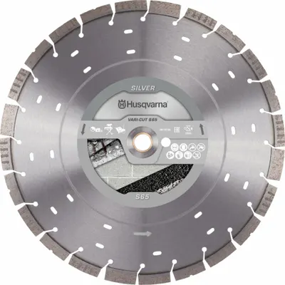 HUSQVARNA Diamond Saw Blade, Soft/Limestone/Roof Tile/Sandstone, 10 PK - Concrete & Asphalt-Cutting Blades