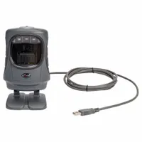 BRADY Barcode Scanner: Dark Gray, Cable, 1D Scanner/2D Scanner, 1 9/16 in Max. Scan Distance (MPN 176695)