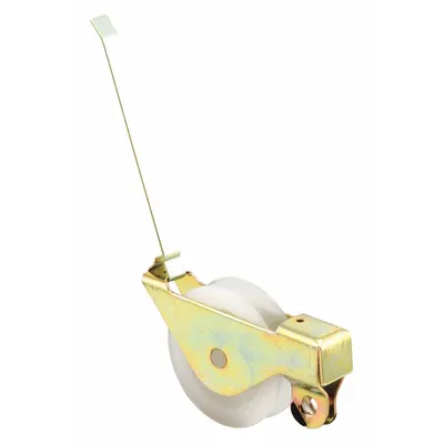 PRIME-LINE B 636 Tension Spring Roller, 7 7/16 in, Gray, Unfinished - Screen Door Hardware