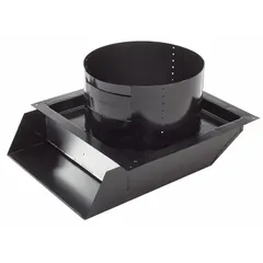 Outer housing assembly for HVACR ventilation systems. Encloses and protects fan components while providing structural support and airflow direction. Suitable for residential or light-commercial exhaust applications.