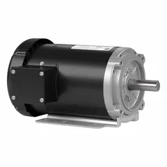 Totally Enclosed Fan Cooled (TEFC) AC motor rated 2 hp, 3500 RPM at 60 Hz. Operates on 208-230/460V AC with full load current 5.6-5.0/2.5 A. Suitable for general-purpose three-phase applications such as pumps, fans, conveyors, and compressors.