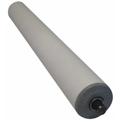 ASHLAND CONVEYOR Replacement Roller: For 22 in Between Frame Wd, 48 lb Roller Load Capacity - Non-Marring Conveyor Rollers