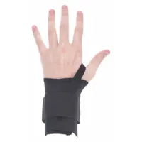 CONDOR Wrist Support: Left, M Ergonomic Support Size, Black, Fits 6 to 7 in
