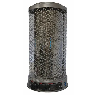 Dayton Portable Gas Radiant Can Heater, 100,000 BtuH, 2900 sq ft - Portable Gas Radiant Can Heaters