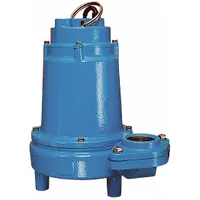 LITTLE GIANT Effluent Pump: 1 hp, 230V AC, Single Phase, 81 ft Max. Head, 3/4 in Max. Dia. Solids (MPN 514520)