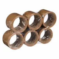 SCOTCH Carton Sealing Tape: 1.8 mil Tape Thick, 3 in x 55 yd, 371, 6 PK