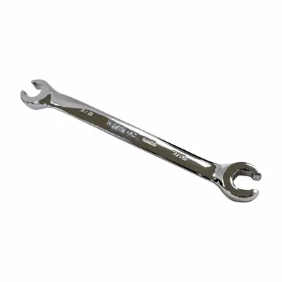 WESTWARD SAE Double End Flare Nut Wrench, 6-Point, 3/8 x 7/16 in, 6 in - SAE, Double End, Standard-Head, 6-Point Flare Nut Wrenches