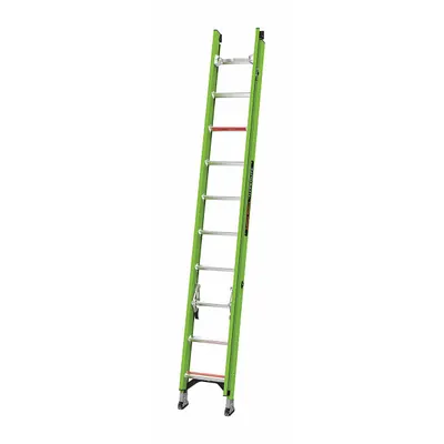 LITTLE GIANT 20 ft Non-Conductive Fiberglass Extension Ladder - Non-Conductive Fiberglass Extension Ladders