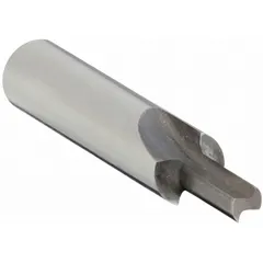Carbide straight profile router bit with a 1/8 in cutter diameter and 2 flutes. Designed for general-purpose routing tasks such as edge trimming, grooving, and slotting in woodworking and composite materials.