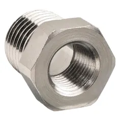 Replacement bushing for Graco Line Striper models 17P444 and 17P698. Supports mechanical operation and alignment during pavement marking applications.