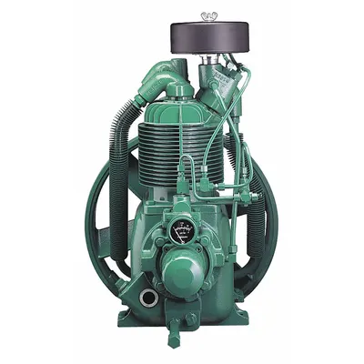 SPEEDAIRE Air Compressor Pump: Pressure Lubricated, 2 Stage, 7.5 hp - Speedaire Air Compressor Pumps