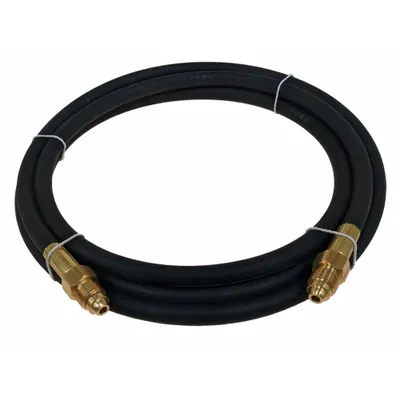 CONTINENTAL Inert Gas Hose: 1/4 in Hose Inside Dia., Black, AW-14A X AW-14A - Inert Gas Welding Hose Assemblies