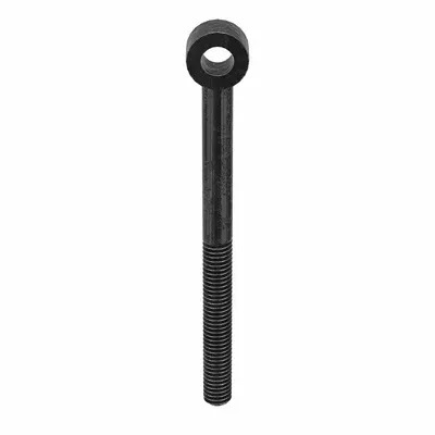 TE-CO Fixed Rod End: Steel, Black Oxide, Right Hand, 3/4"-10 Thread Size - Steel Male Threaded Fixed Rod Ends