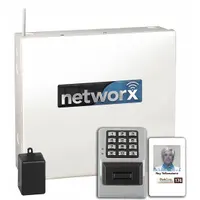 Keypad for keyless access control applications. Width 2 3/4 in, depth 1 7/8 in. Suitable for surface-mount installation in industrial facilities, warehouses, and restricted areas to control entry to equipment rooms, tool cribs, and maintenance zones