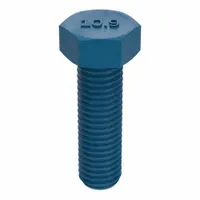 Hex Head Cap Screw: Steel, Class 10.9, Blue Phosphate, M12-1.75, Coarse, 35 mm lg, Metric, 10 PK (MPN UST184317)
