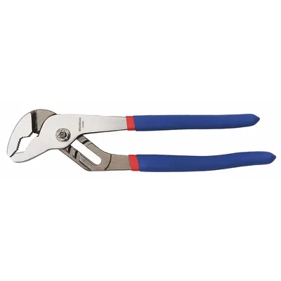 WESTWARD Tongue and Groove Plier: V, Groove Joint, 2 1/8 in Max Jaw Opening, 10 in Overall Lg - V-Jaw Tongue & Groove Pliers