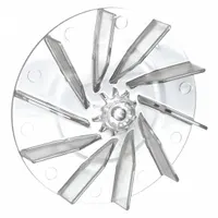 Replacement fan for upright vacuum cleaners. Designed to restore suction by replacing worn or broken fan blades within the motor assembly. Fits Electrolux models using part number 12988SAN
