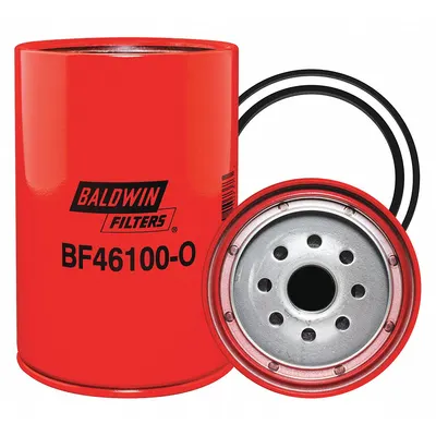 BALDWIN FILTERS Fuel Filter: Spin-On, 4 1/4 in Outside Dia, 1"-14 Thread Size, Cellulose - Spin-On Fuel Filters