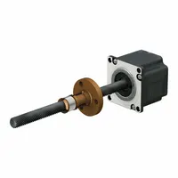 PBC LINEAR Precision Lead Screw: Lead Screw Assembly, Anti-Backlash, PTFE, Stainless Steel, 300, B (MPN LSR1601T-0300-RCF-231-NNN-N)