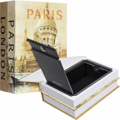 BARSKA Diversion Safe, Key Lock, 0.11 cu ft, Steel, Not Fire Rated - Diversion Safes