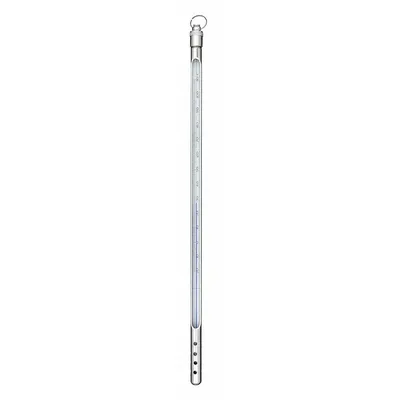 VEE GEE Partial-Immersion Armored Liquid-in-Glass Lab Thermometer - Partial-Immersion Armored Liquid-in-Glass Lab Thermometers